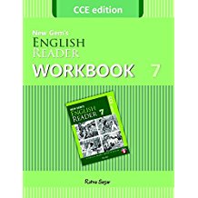 Ratna Sagar CCE New Gems English Reader WORKBOOK Class VII